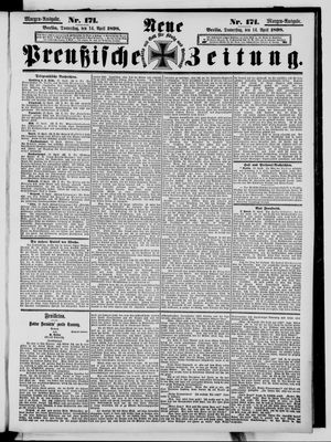 Neue preußische Zeitung vom 14.04.1898