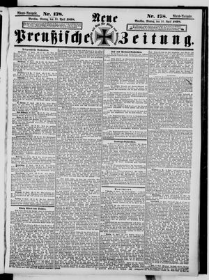 Neue preußische Zeitung vom 18.04.1898