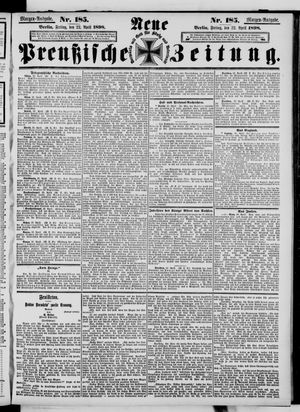 Neue preußische Zeitung vom 22.04.1898