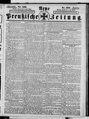 Neue preußische Zeitung vom 02.05.1898