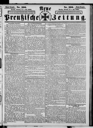 Neue preußische Zeitung vom 04.05.1898