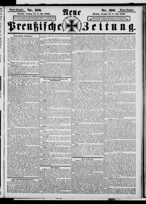 Neue preußische Zeitung vom 10.05.1898