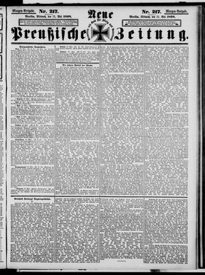Neue preußische Zeitung vom 11.05.1898