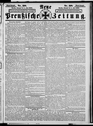 Neue preußische Zeitung vom 11.05.1898