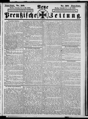 Neue preußische Zeitung vom 12.05.1898