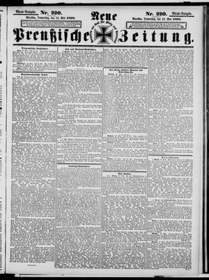 Neue preußische Zeitung vom 12.05.1898