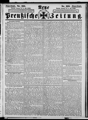 Neue preußische Zeitung vom 15.05.1898