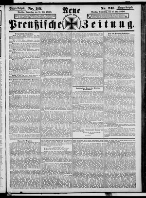 Neue preußische Zeitung vom 26.05.1898
