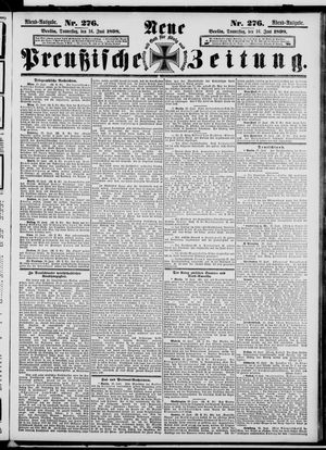 Neue preußische Zeitung vom 16.06.1898