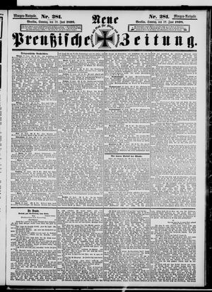 Neue preußische Zeitung vom 19.06.1898