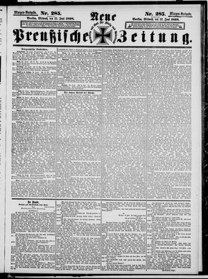 Neue preußische Zeitung on Jun 22, 1898