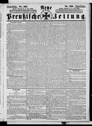 Neue preußische Zeitung vom 13.07.1898
