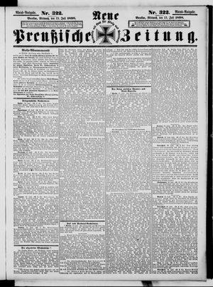 Neue preußische Zeitung vom 13.07.1898