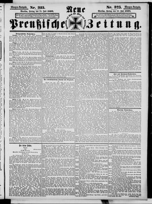 Neue preußische Zeitung vom 15.07.1898