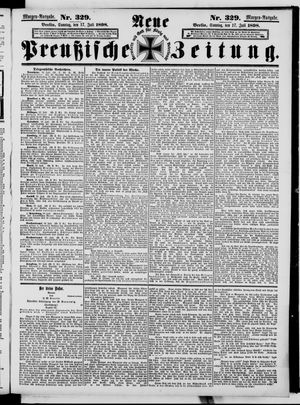 Neue preußische Zeitung vom 17.07.1898
