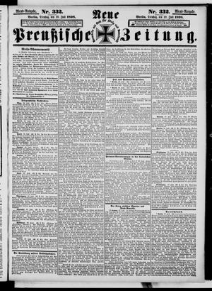 Neue preußische Zeitung vom 19.07.1898