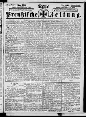 Neue preußische Zeitung vom 20.07.1898