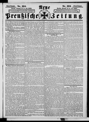 Neue preußische Zeitung vom 20.07.1898