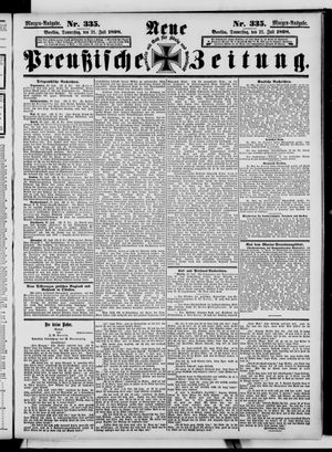 Neue preußische Zeitung vom 21.07.1898