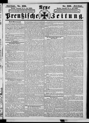 Neue preußische Zeitung vom 21.07.1898