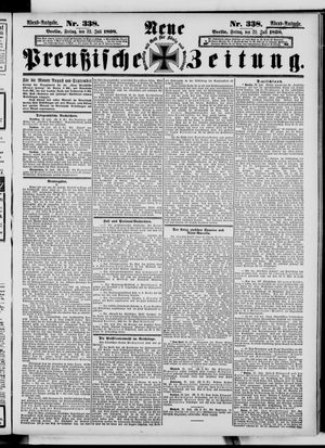 Neue preußische Zeitung vom 22.07.1898