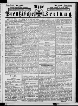 Neue preußische Zeitung vom 23.07.1898