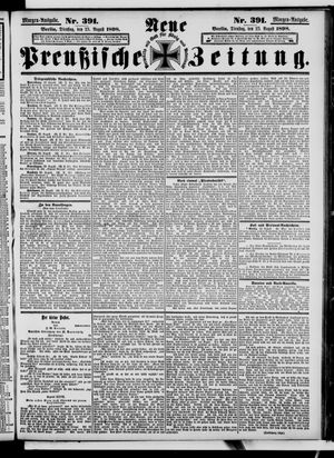 Neue preußische Zeitung vom 23.08.1898