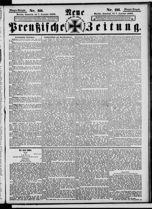 Neue preußische Zeitung vom 03.09.1898
