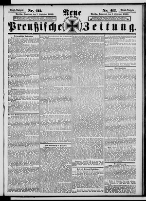 Neue preußische Zeitung vom 03.09.1898