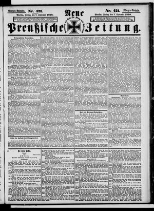 Neue preußische Zeitung vom 09.09.1898