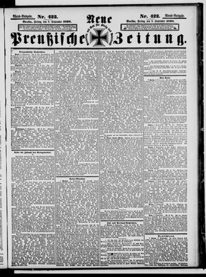 Neue preußische Zeitung vom 09.09.1898