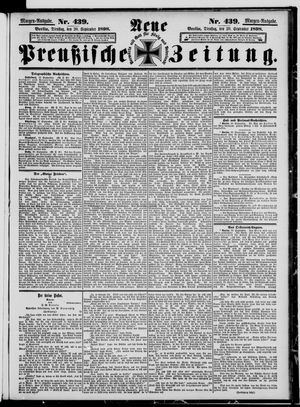 Neue preußische Zeitung vom 20.09.1898