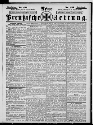 Neue preußische Zeitung vom 28.09.1898