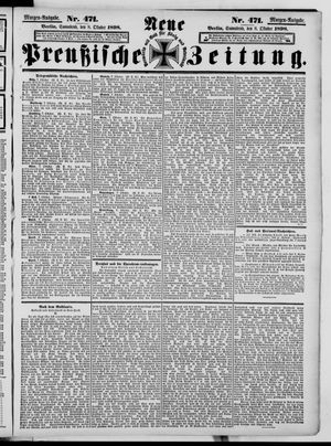 Neue preußische Zeitung vom 08.10.1898