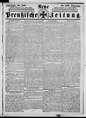 Neue preußische Zeitung vom 15.10.1898