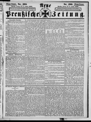 Neue preußische Zeitung vom 21.10.1898