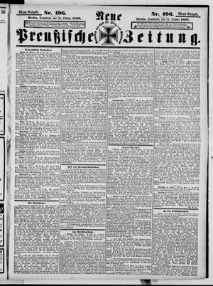 Neue preußische Zeitung vom 22.10.1898