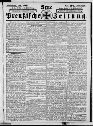 Neue preußische Zeitung vom 25.10.1898