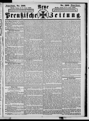 Neue preußische Zeitung vom 30.10.1898