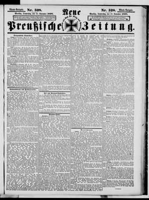 Neue preußische Zeitung vom 10.11.1898