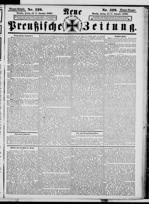 Neue preußische Zeitung vom 11.11.1898