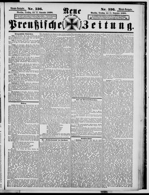 Neue preußische Zeitung vom 15.11.1898