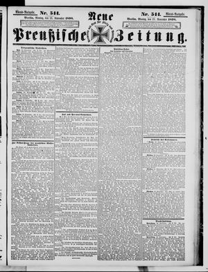 Neue preußische Zeitung vom 21.11.1898