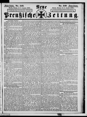 Neue preußische Zeitung vom 23.11.1898