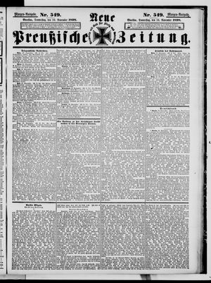 Neue preußische Zeitung vom 24.11.1898