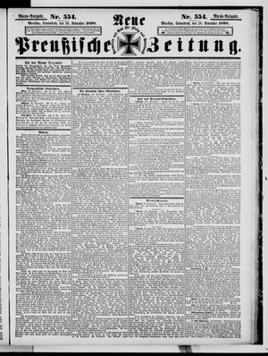 Neue preußische Zeitung vom 26.11.1898