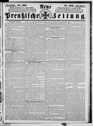 Neue preußische Zeitung vom 03.12.1898