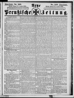 Neue preußische Zeitung vom 04.12.1898