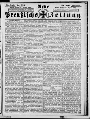 Neue preußische Zeitung vom 06.12.1898