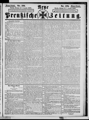 Neue preußische Zeitung vom 07.12.1898